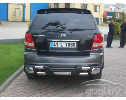 Задняя защита "POLY" для Kia Sorento